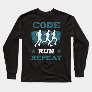 Code Run Repeat Long Sleeve T-Shirt